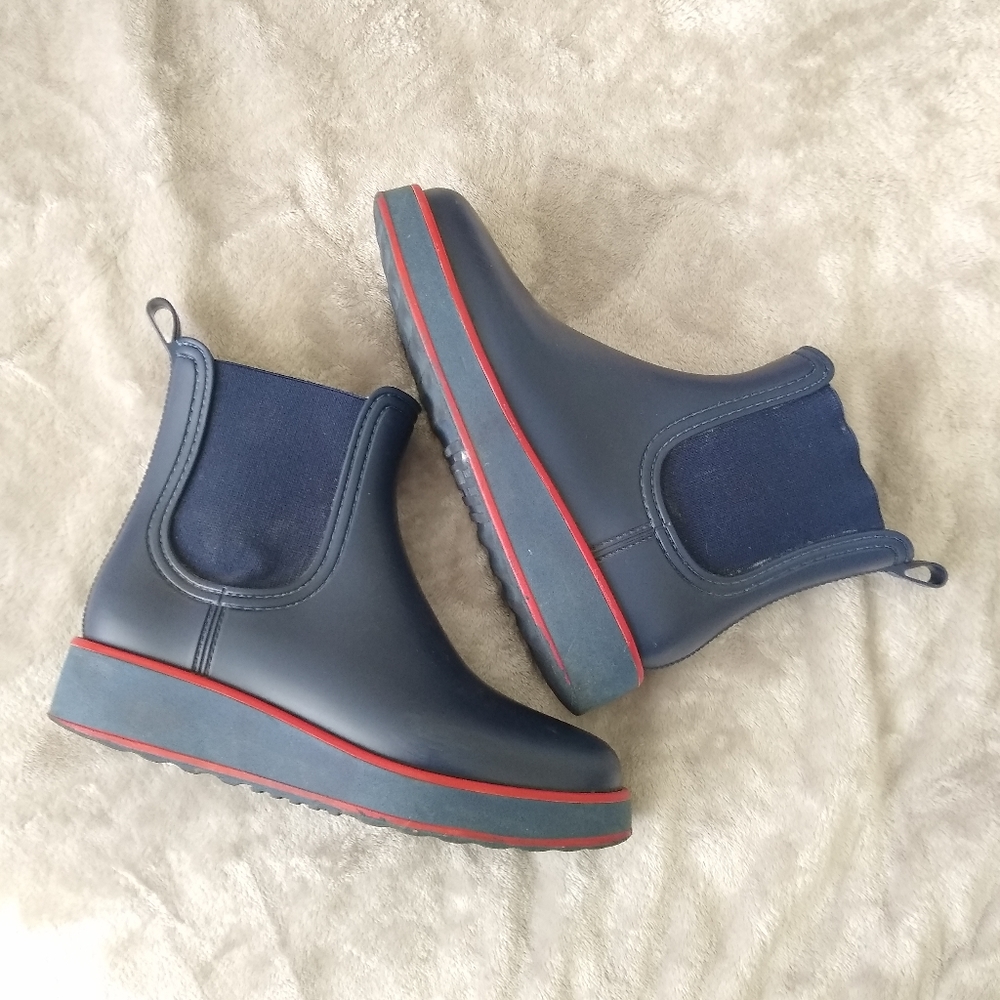 Bernardo Navy Rain Boots